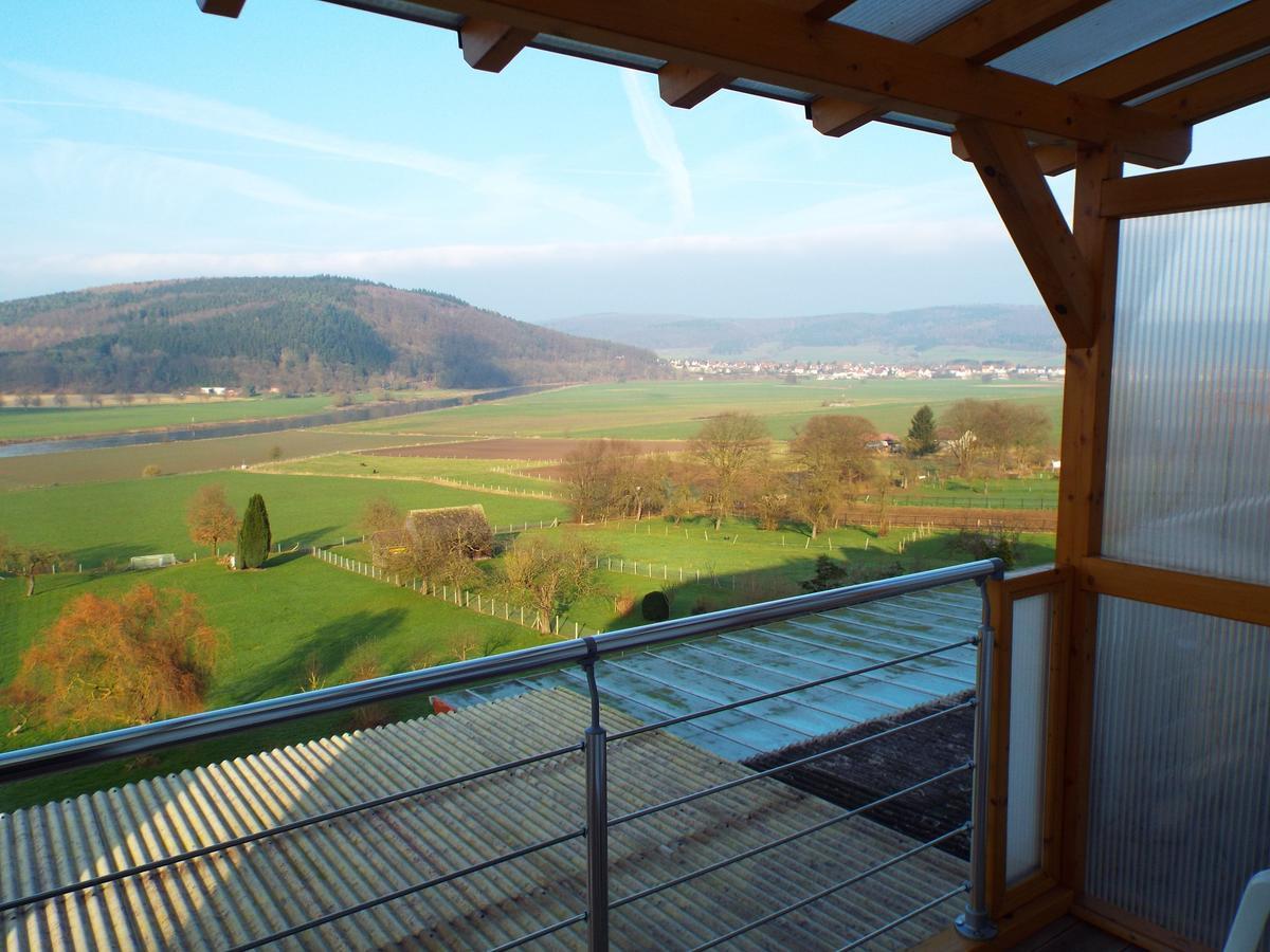 Hotel Garni Zum Reinhardswald Gewissenruh Exterior foto